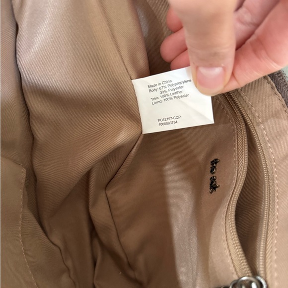 The Sak Tess Sling Crochet Bag - Mushroom - Chocolate/Taupe Brown - Picture 14 of 14